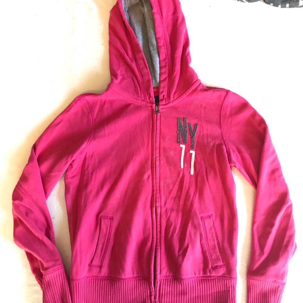 American Eagle fleece zip up hoodie. Size M Medium.
